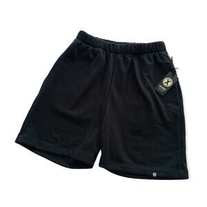 CircleX Nordstrom Black Sweat Shorts Pull On Elastic Waist Small